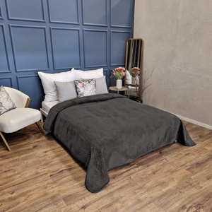 Quilt 200 x 220 Herringbone Velvet Caden 03