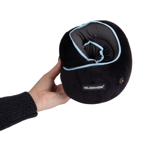 Poduszka Podróżna Rogal Memory z Kapturem Comfy 02