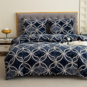 Bedding 200 x 220 3pc Microfiber Teddy Martino 3185