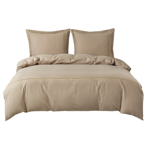 Pościel 200 x 220 3cz Gładka Z Haftem Lumera 13