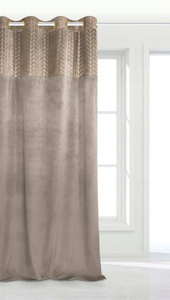 Curtain 140 x 250 Decorative Velvet Nord C.Beige