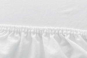 Jersey sheet with elastic Tyrs 014 White 180x200