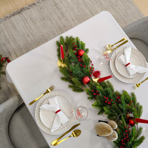 Tablecloth 110x160 Stain-resistant Surbo White