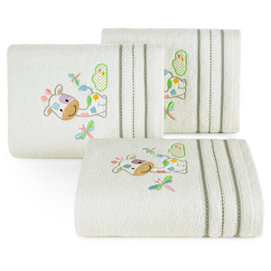 Baby33 Children's Bath Towel 50 x 90 White