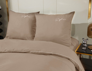 Bedding set 140 x 200 2 pcs with Areta 08 embroidery