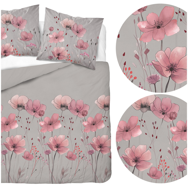 Pościel 160 x 200 3cz Asti Satynowa Bawełna 5493B