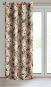 Curtain 140 x 250 Decorative Drawstring Lari C.Beige