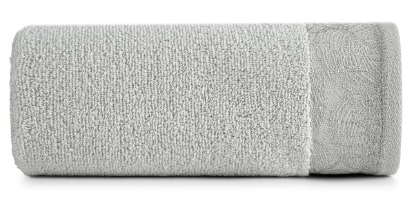 70 x 140 Bath Towel Cotton Agis 03 Silver