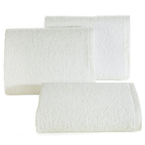 Bath Towel Smooth2 (01) 50 x 90 White