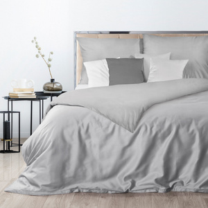 Bedding 220 x 200 3pc Satin Nova3 Silver