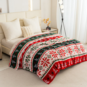 Koc 160 x 200 Mikrofibra Świąteczna Donato 08