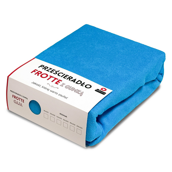 Prześcieradło 200 x 220 Frotte z Gumką Gaja 12