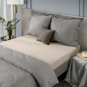 Jersey3 sheet 120 x 200 Cm, H.25 cm Beige