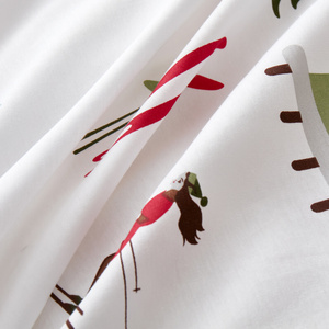 Bedding 160 x 200 3pc Cotton Satin Skiing