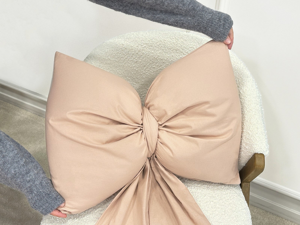 Bow 100 x 60 Cushion Christmas Decoration Decorative Big Bow 04