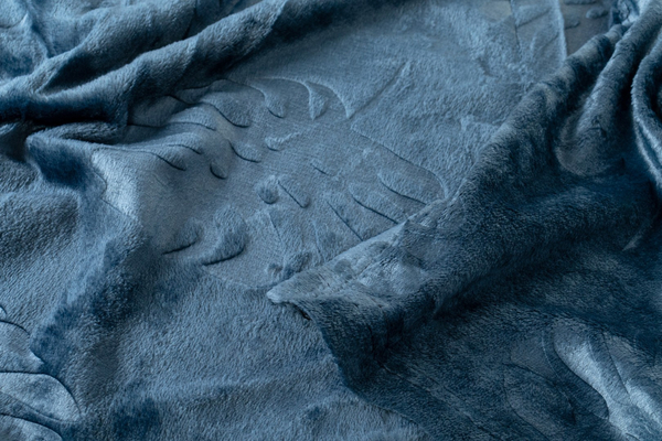 Koc Mikrofibra Tłoczona Ardea Leaf 02 160x200