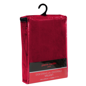 Zasłona 140 x 270 Dekoracyjna Pierre Cardin Sibel Bordo