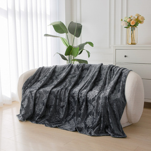 Blanket 200 x 220 Microfiber Embossed Clemente 02