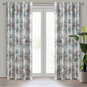 Curtain 140 x 250 Decorative Przel Marisa Gold+Pink