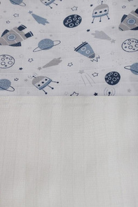 Diaper 80 x 70 3 pcs Cotton MUSLIN Print 03