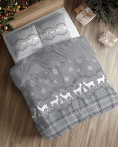 Bedding 160 x 200 3pc Asti Satin Cotton 5813B