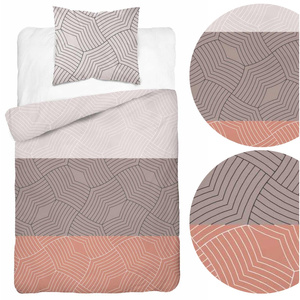 Bedding 140 x 200 2pc Asti Satin Cotton 5058A