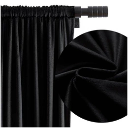 Curtain 140 x 270 Velvet Tunnel Tape Giorgia 03