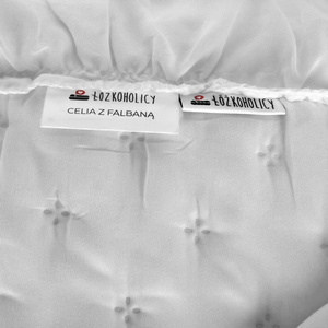 Narzuta 220 x 240 Pikowana Z Falbaną Celia 05