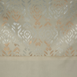 Curtain 140 x 250 Decorative Liza Cream+Gold