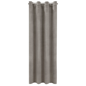 Zasłona 140 x 250 Dekoracyjna Welwet Milo Popiel