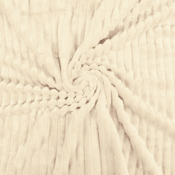 Koc 160 x 200 Mikrofibra Tłoczona Ardea Pasy 56