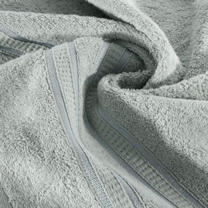 Ręcznik Kąpielowy Mila (02) 50 x 90 Srebrny