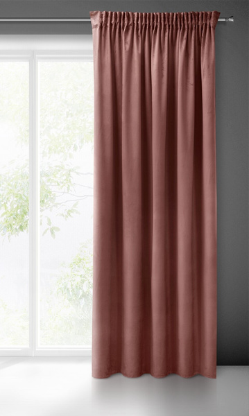 Zasłona 140 x 270 Dekoracyjna Pierre Cardin Sibel C.Róż