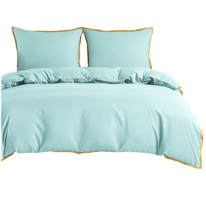 Bedding set 160 x 200 3 pieces Smooth with Lace Brandon 07