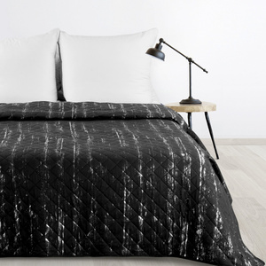 Quilt 200 x 220 Quilted Print Blink/1 Black+Silver