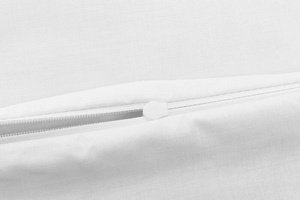 Cotton pillowcase 45 x 45 Uniform Ola White White