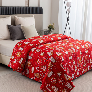 Narzuta 220 x 240 Tłoczona Świąteczna Levent 3237