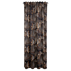 Curtain 140 x 270 Decorative Larisa Black