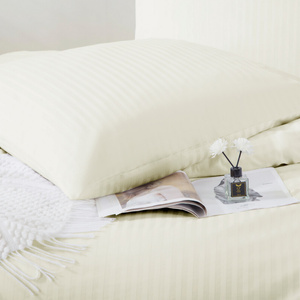 Pillowcase 40 x 60 Cotton Adamash Ecru