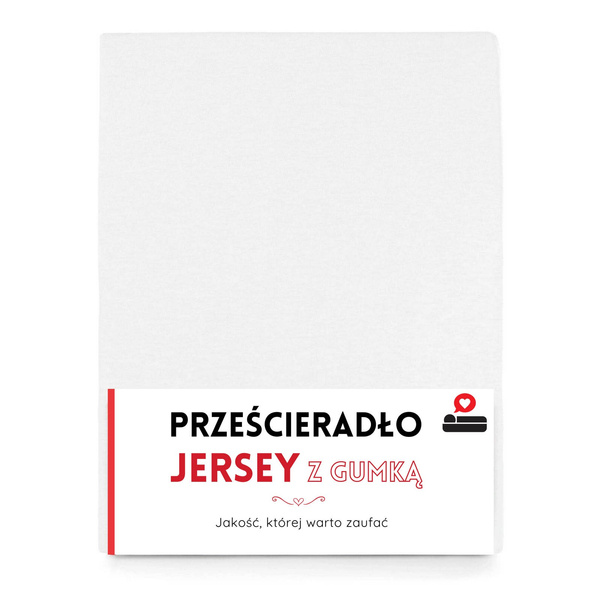 Prześcieradło 140 x 200 Jersey z Gumką Gaja 14