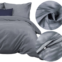 Bedding 200 x 220 3pc Satin Exclusive Cizgili 1