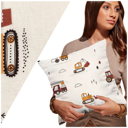 Poszewka 40 x 40 Bawełniana na Poduszkę Jasiek Belluno 254