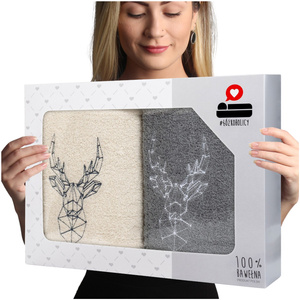 Set of Towels 2pcs. 50x100 Luba 15