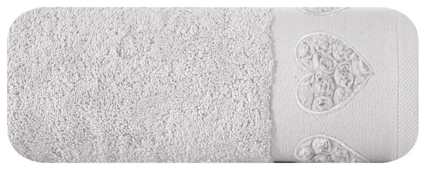 Ręcznik Kąpielowy Kamila (02) 70 x 140 Srebrny