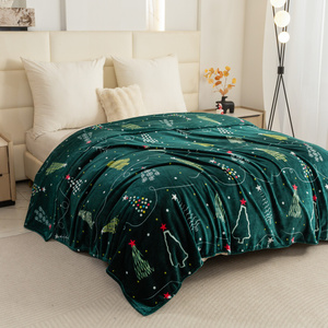 Koc 200 x 220 Mikrofibra Świąteczna Donato 09