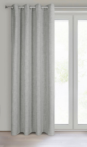Curtain 140 x 250 Decorative Ready Roma Silver