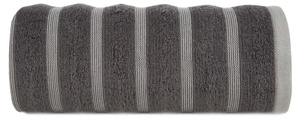 50 x 90 Bath Towel 500g/m2 Isla 02 Graphite