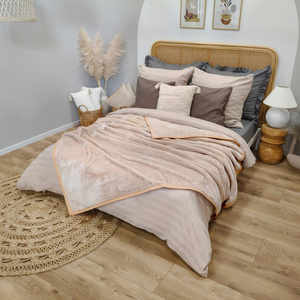 Blanket 200 x 220 Acrylic Solid Warm Yasemin 06