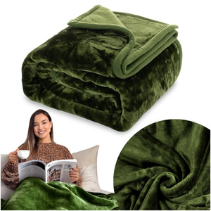 Blanket 200 x 220 Acrylic Uniform Warm Yasemin 10