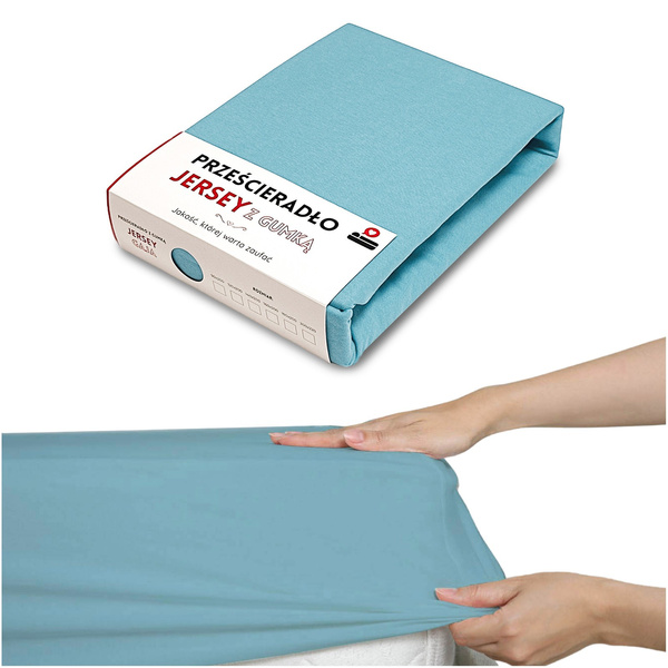 Prześcieradło 200 x 220 Jersey z Gumką Gaja 43